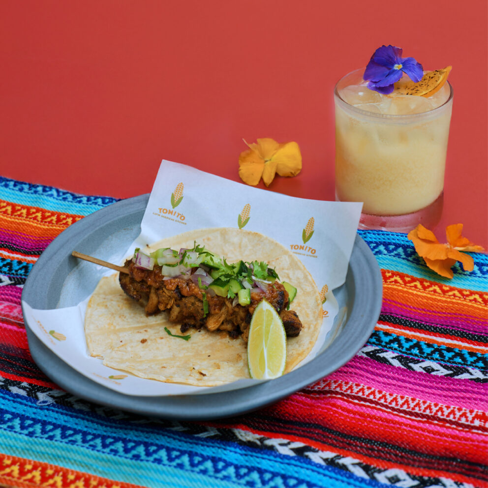 Tonito Latin American Kitchen SG60 exclusive Singaporean flavour Satay Taco